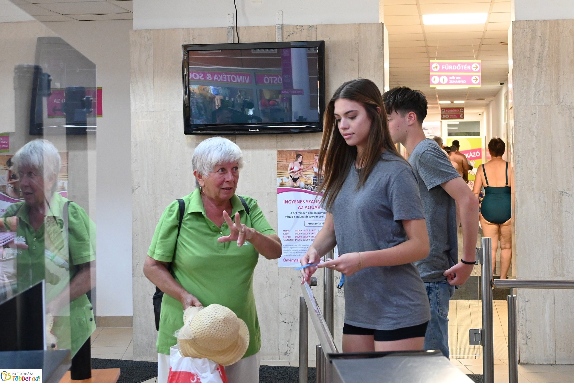 Diákmunka a Sóstói Parkfürdőben