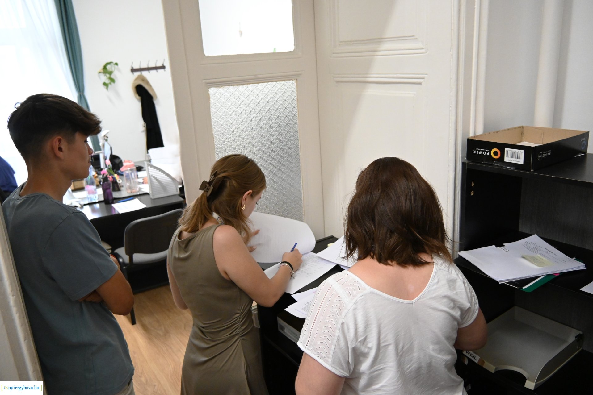 Diákmunka a Városházán