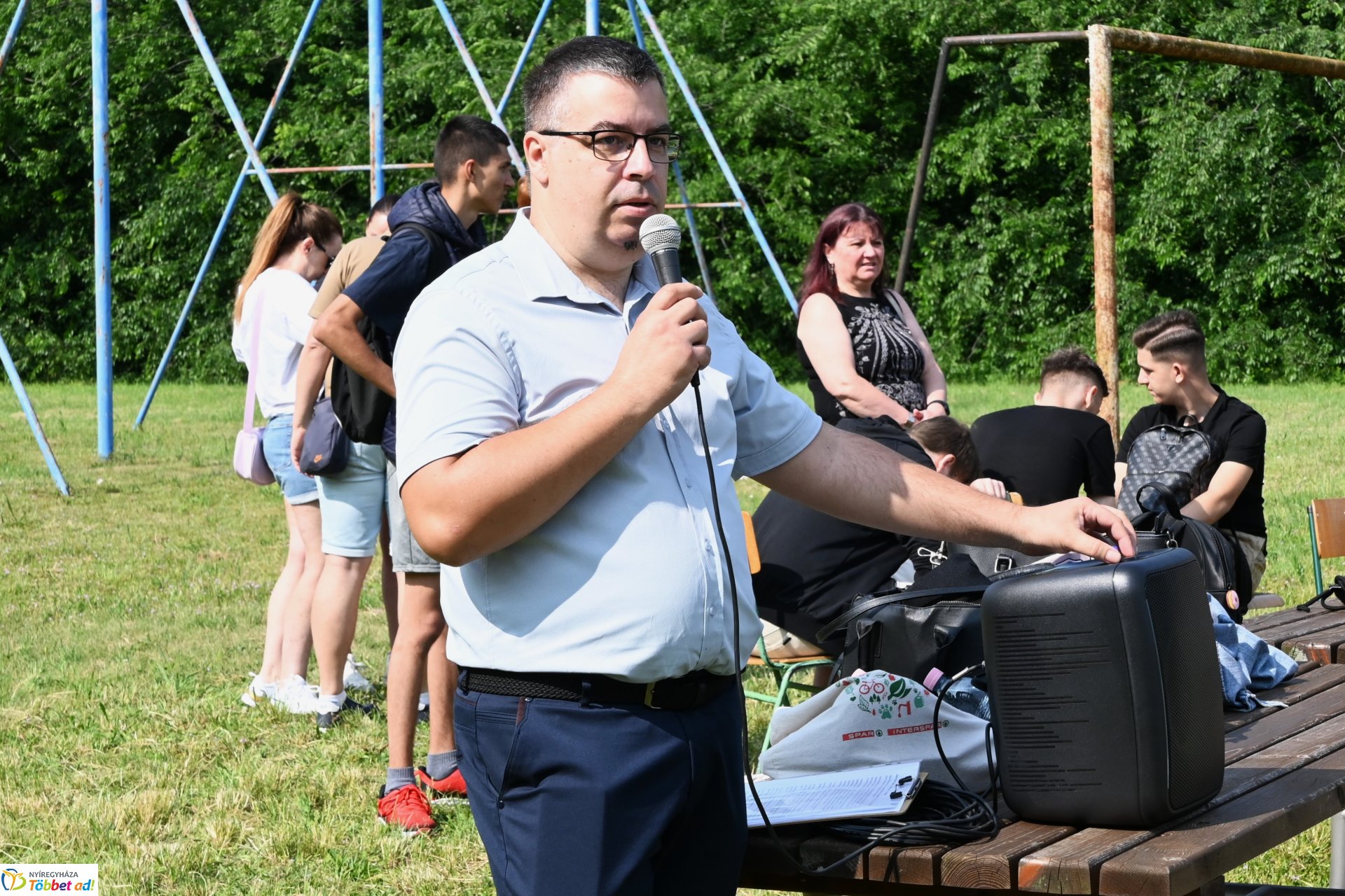 Diáknap, strandröplada pálya avatás az Inczédyben