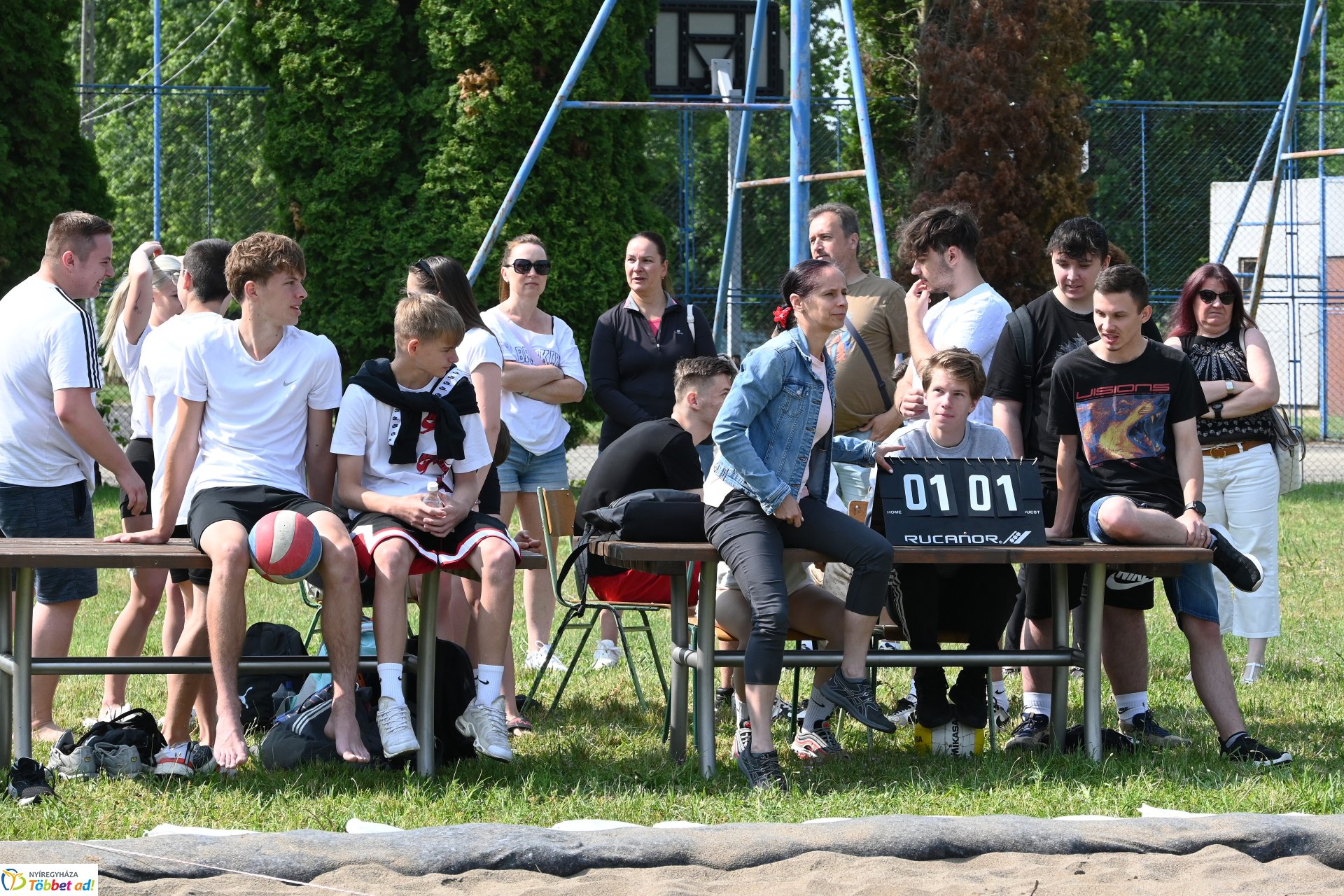 Diáknap, strandröplada pálya avatás az Inczédyben