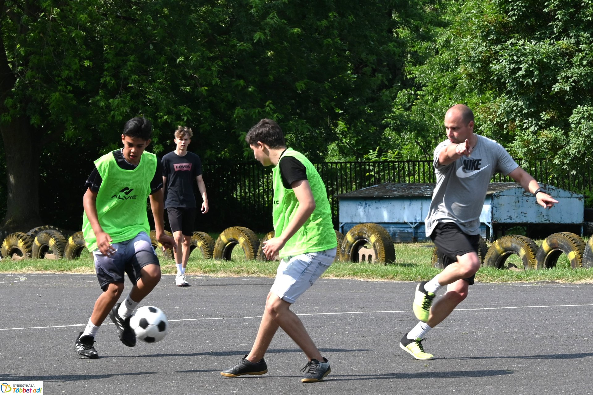 Diáknap, strandröplada pálya avatás az Inczédyben