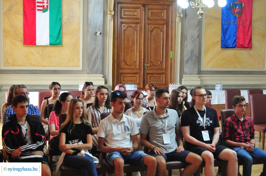 Diákok a Városházán 20230817