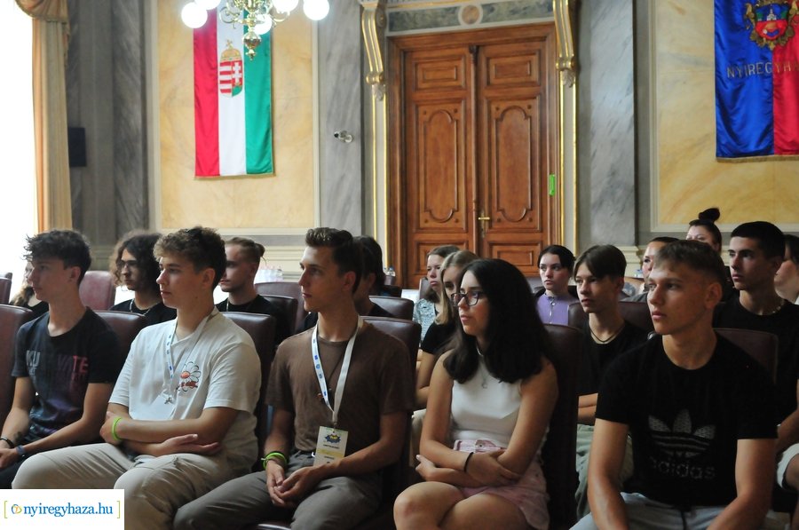 Diákok a Városházán 20230817