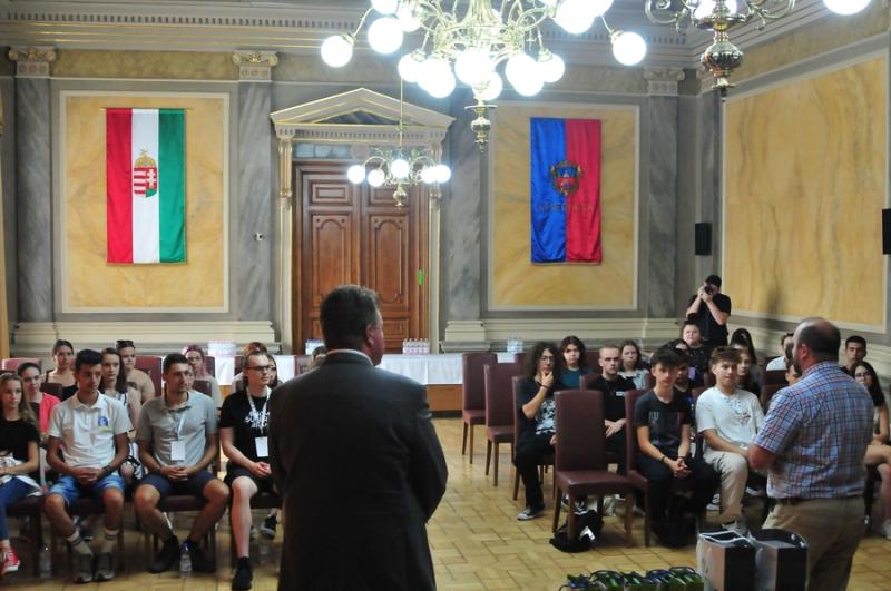 Diákok a Városházán 20230817