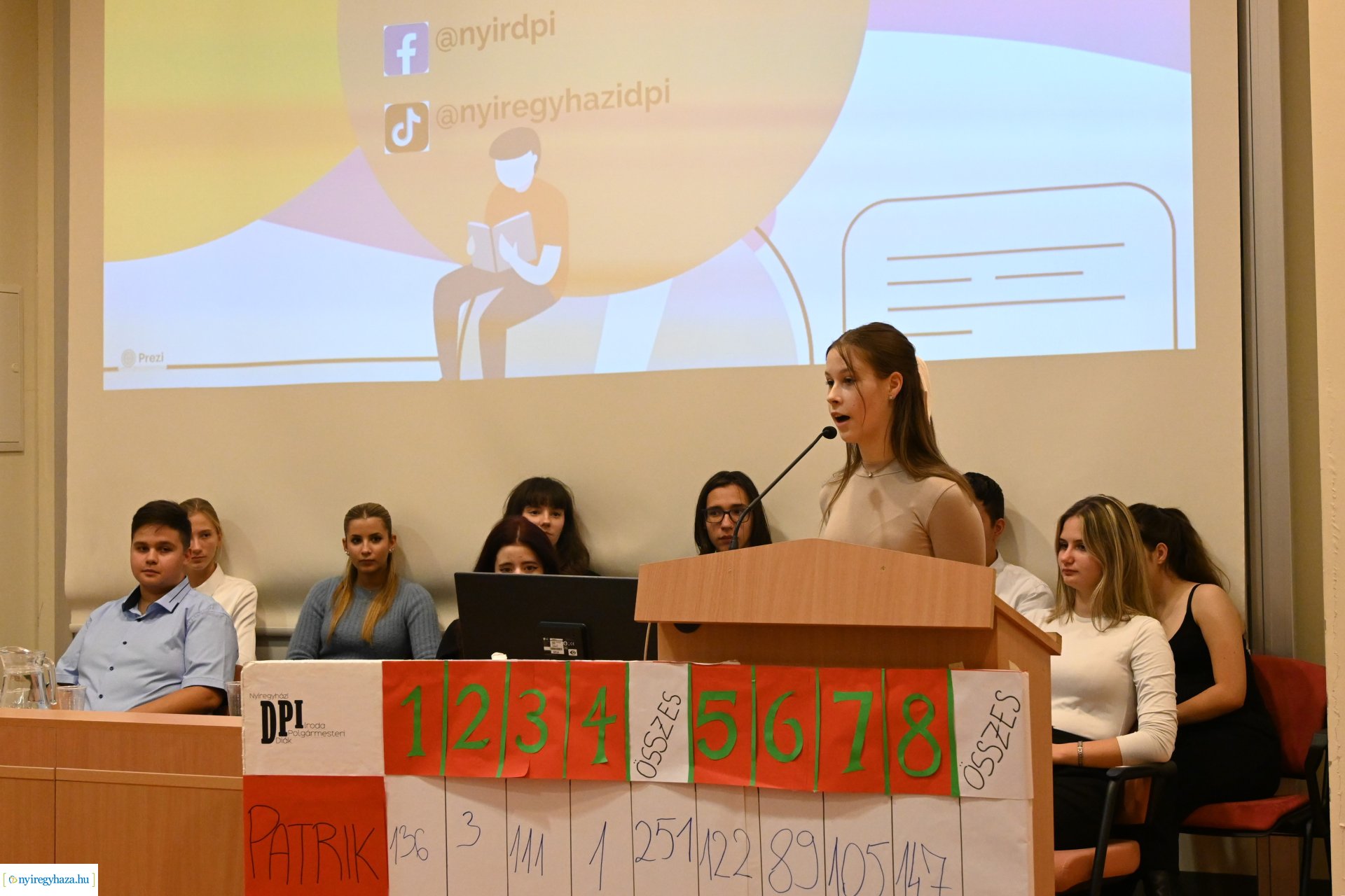 Diákpolgármester választás 2024.