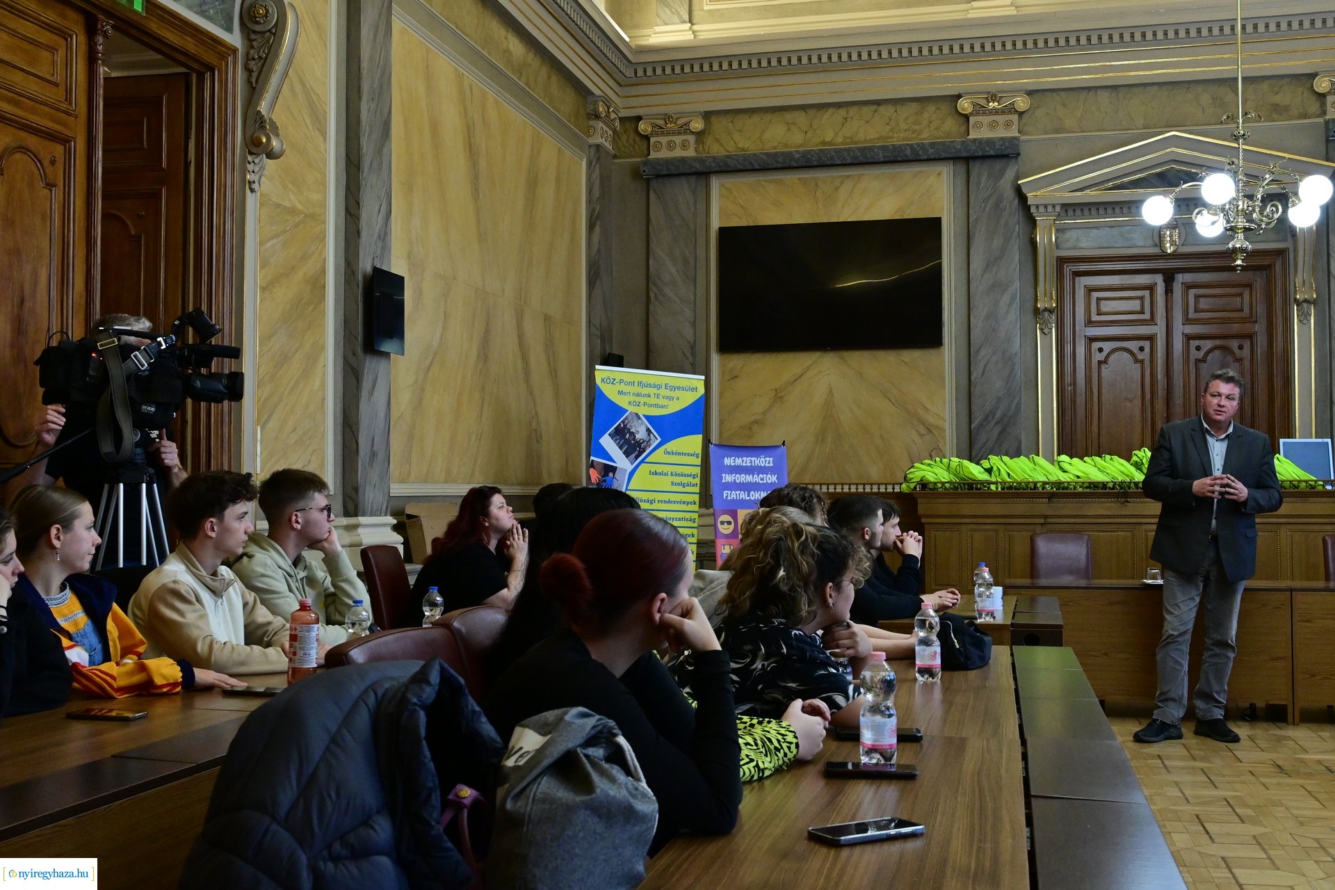 Diáktalálkozó a Városházán 20241028