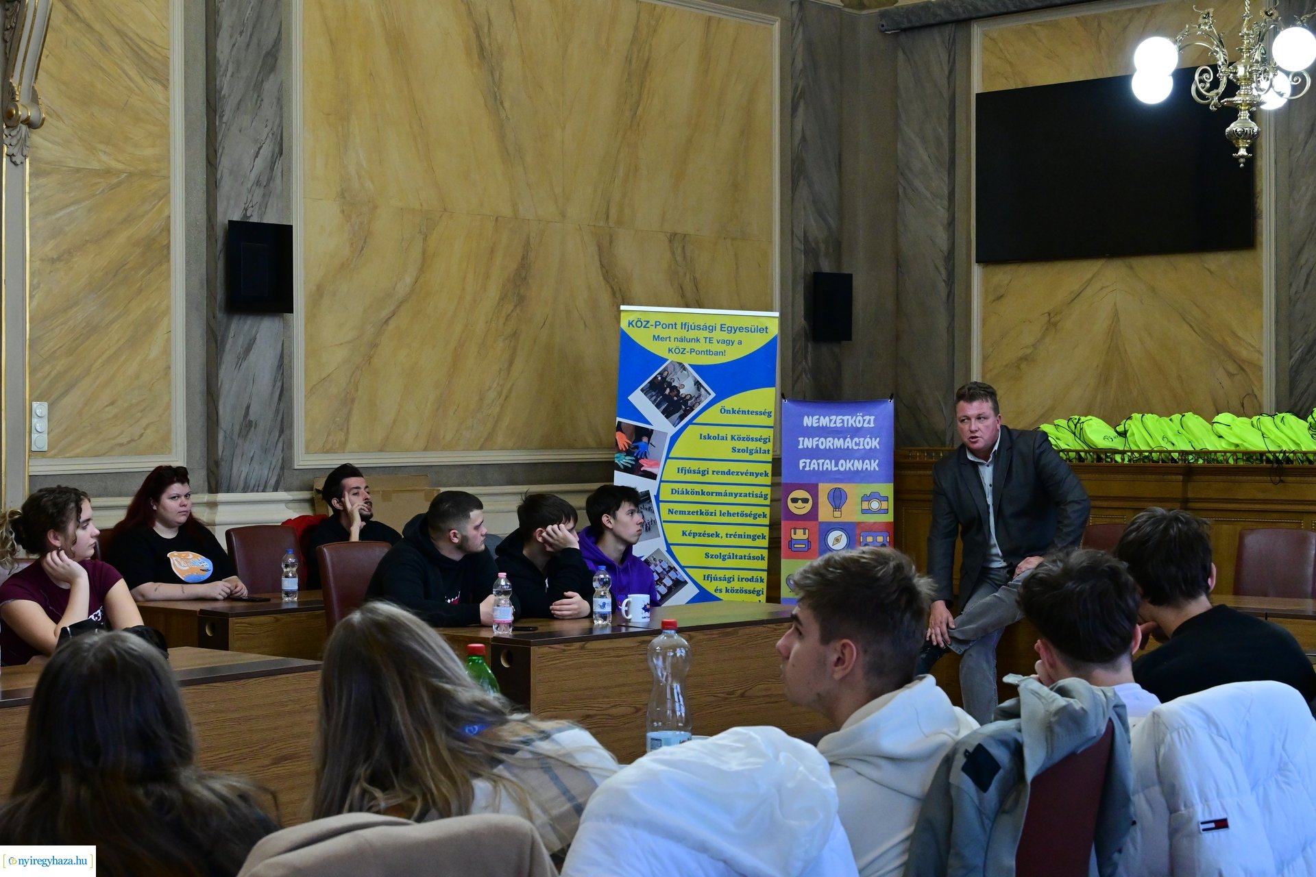 Diáktalálkozó a Városházán 20241028