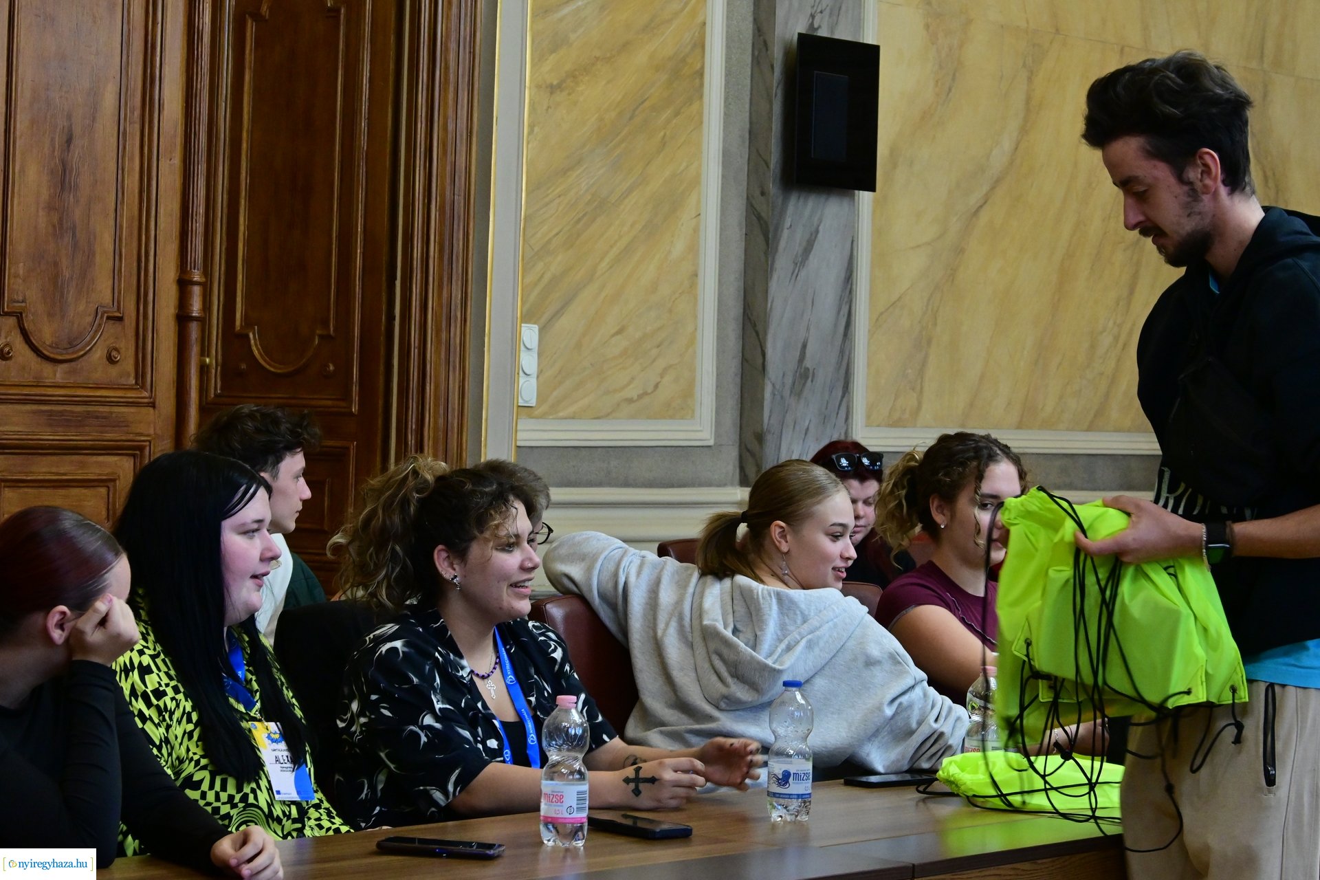 Diáktalálkozó a Városházán 20241028