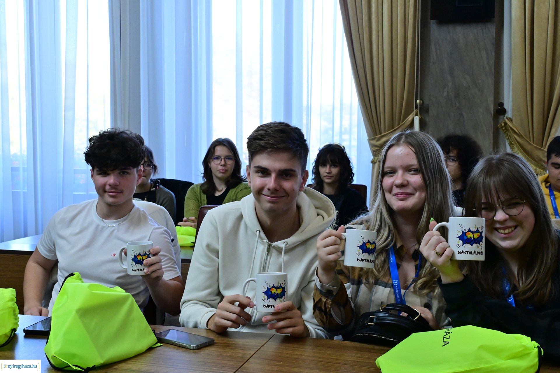 Diáktalálkozó a Városházán 20241028