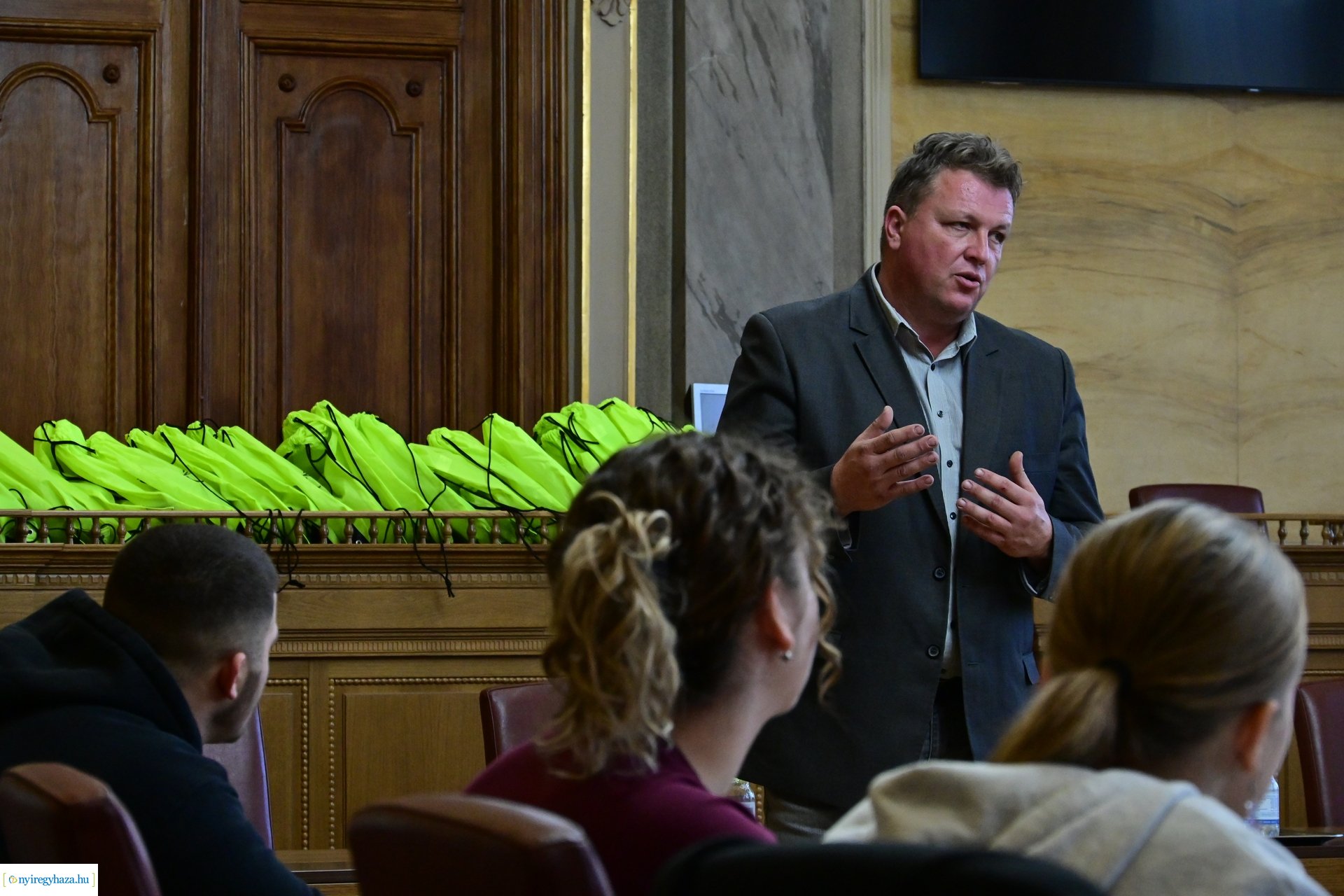 Diáktalálkozó a Városházán 20241028