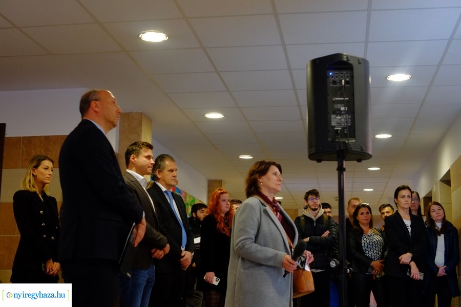 Digitális Zóna átadó a Nyíregyházi Egyetemen 20231123