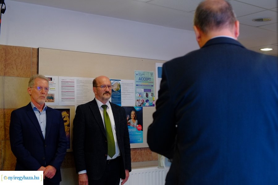 Digitális Zóna átadó a Nyíregyházi Egyetemen 20231123