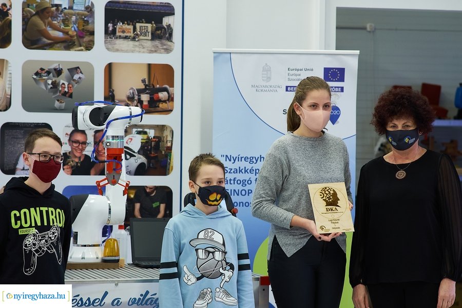 Díjátadó a Nyíregyházi Szakképzési Centrumban