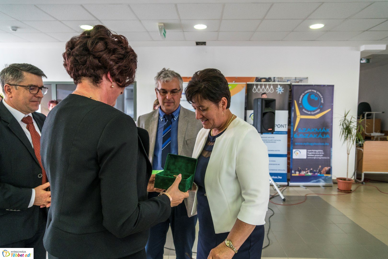 Díjátadó ünnepség a Szakképzési Centrumban