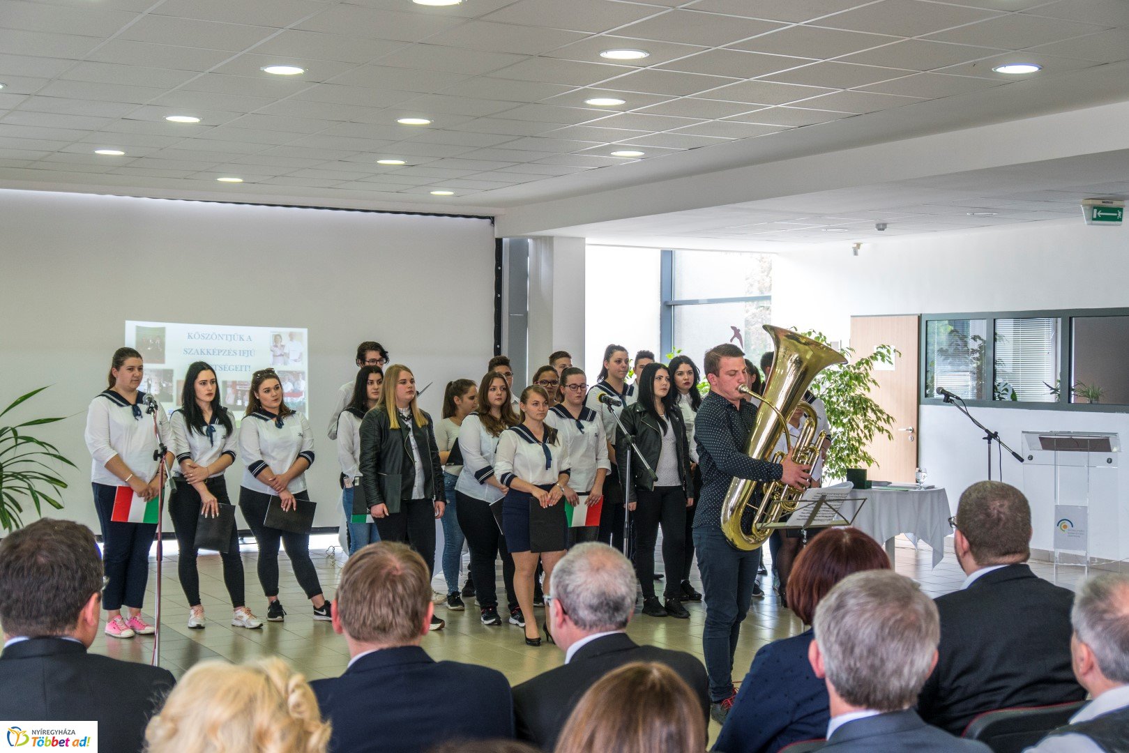 Díjátadó ünnepség a Szakképzési Centrumban