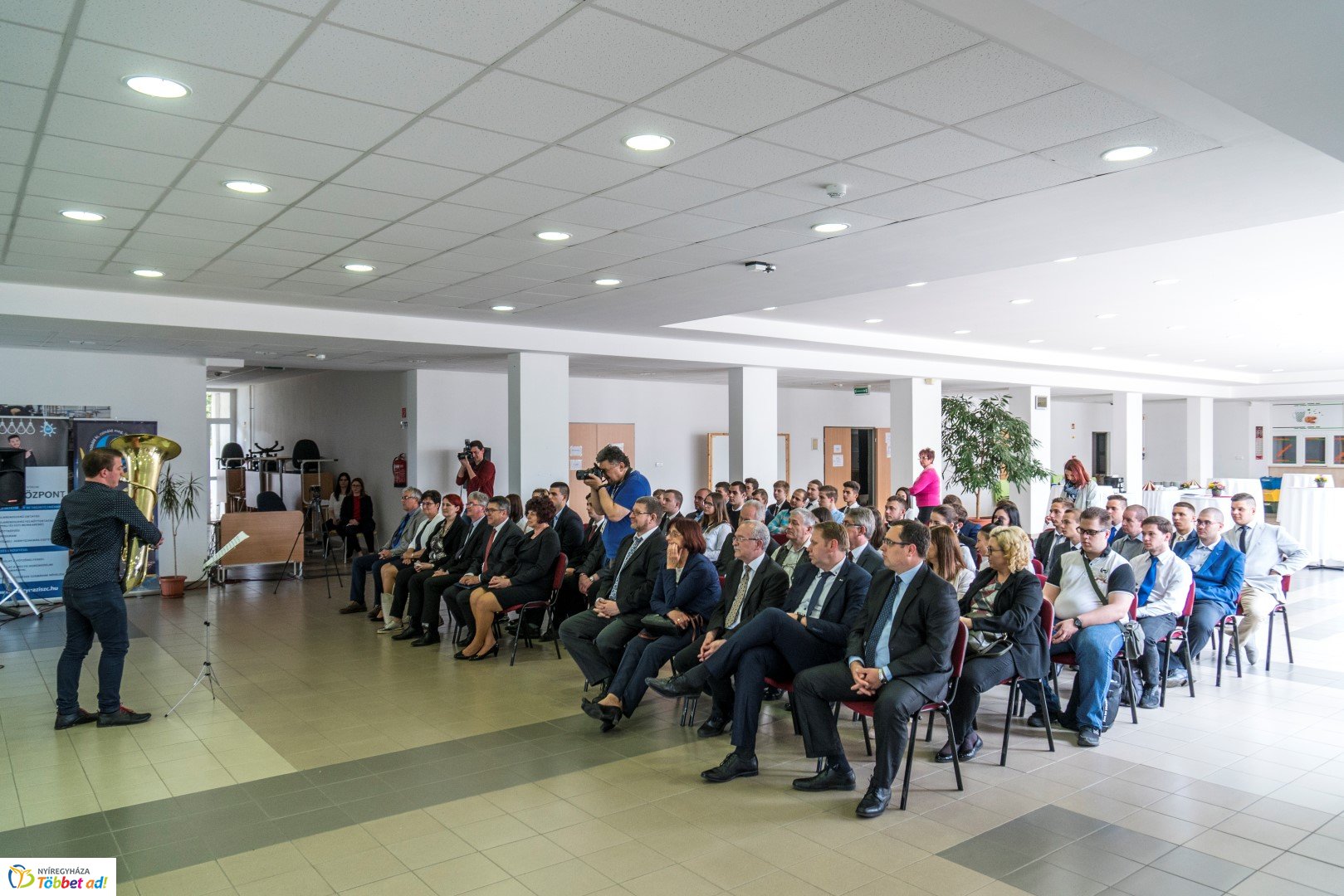 Díjátadó ünnepség a Szakképzési Centrumban