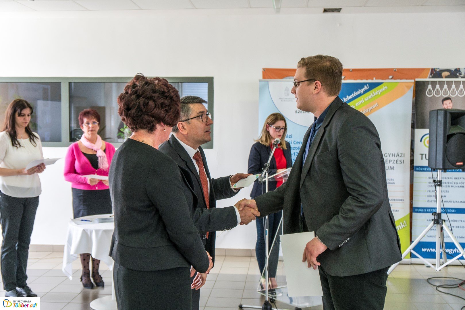 Díjátadó ünnepség a Szakképzési Centrumban