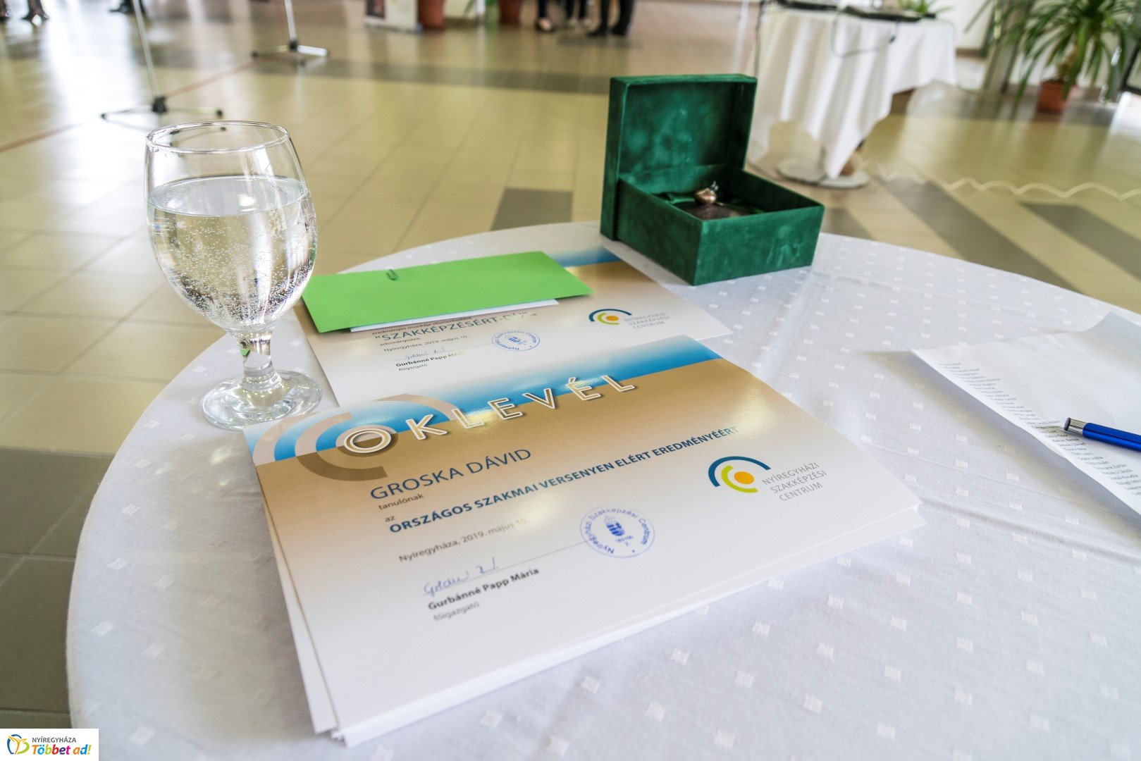 Díjátadó ünnepség a Szakképzési Centrumban