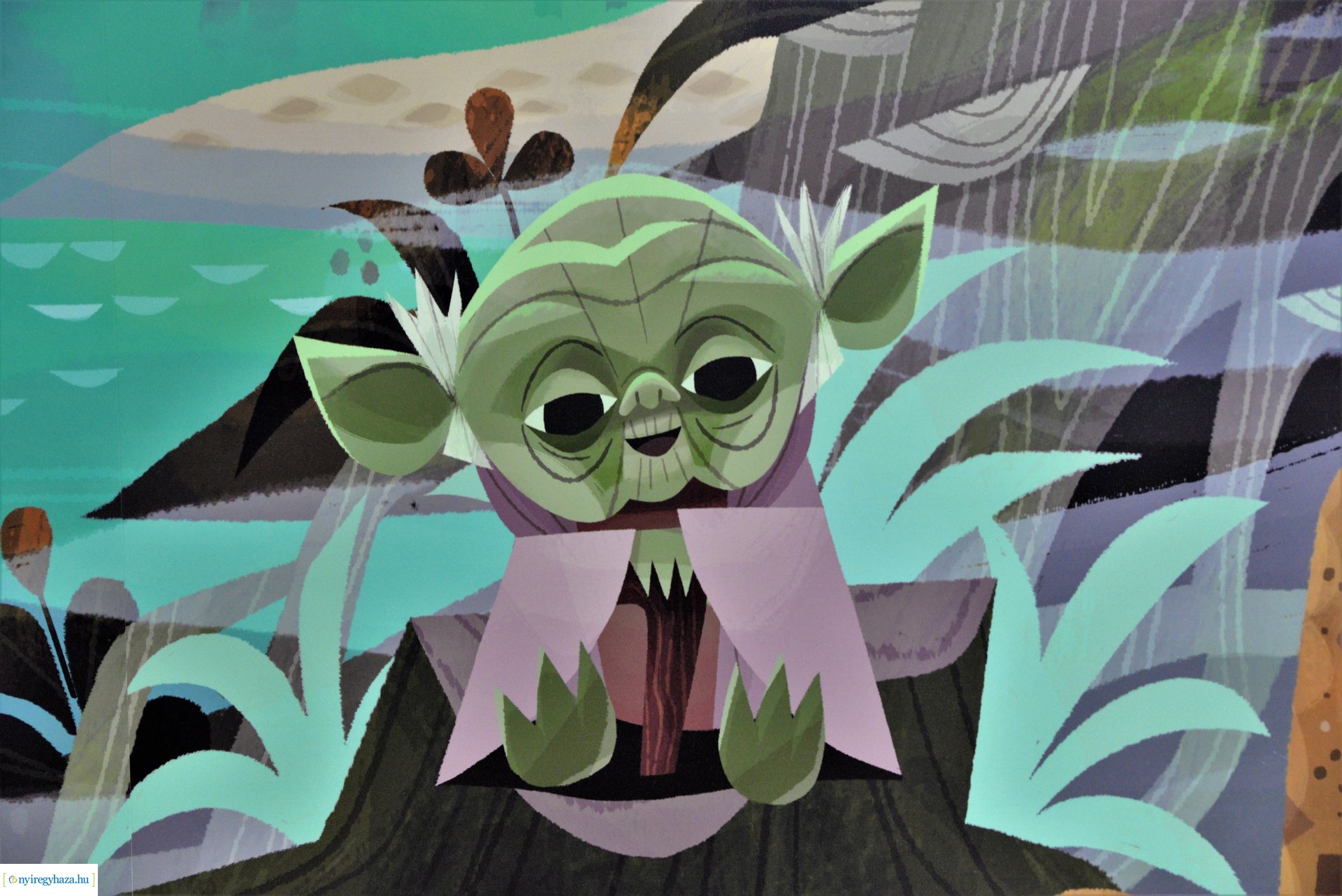 Disney figurák a Gyermekosztály falán