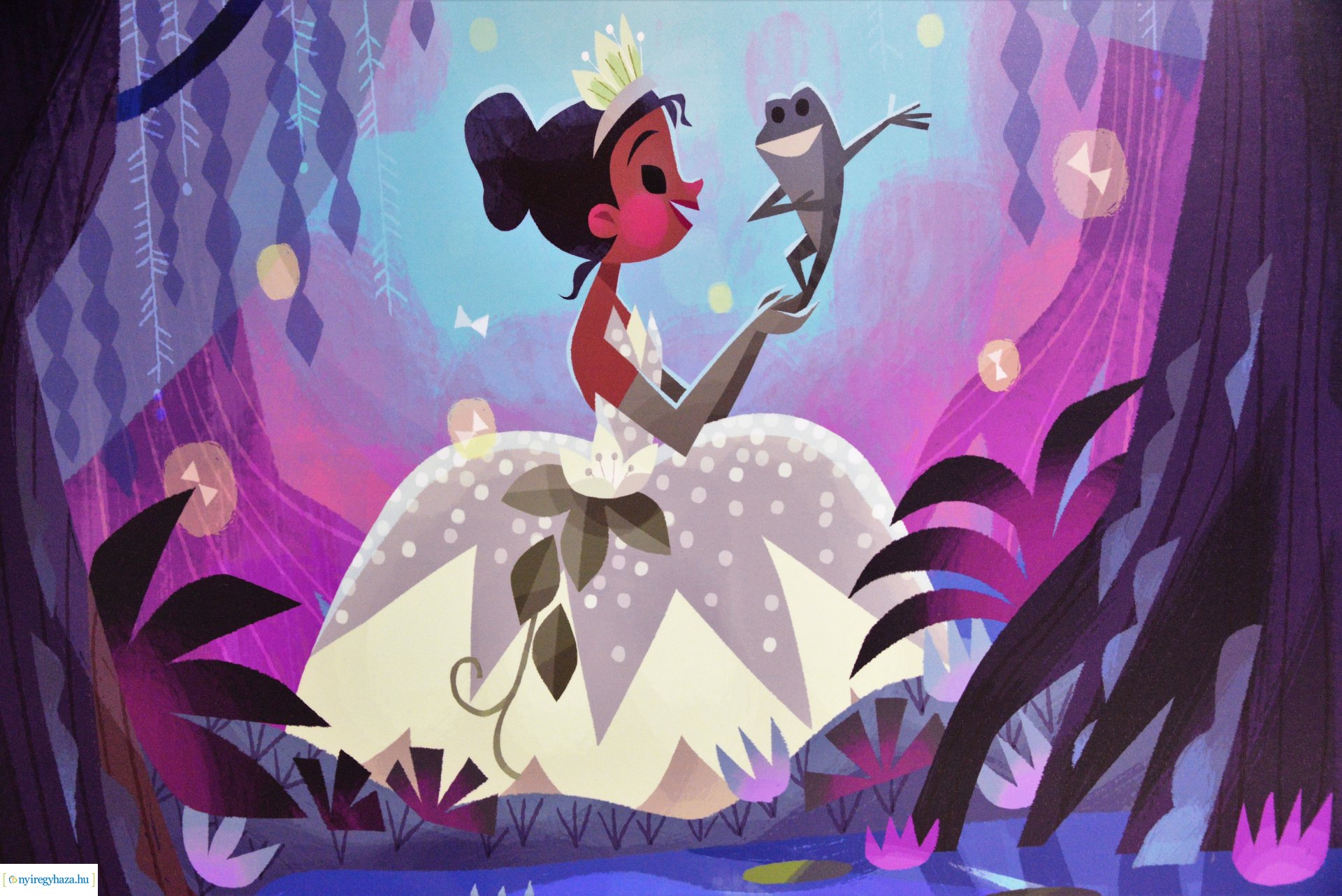 Disney figurák a Gyermekosztály falán