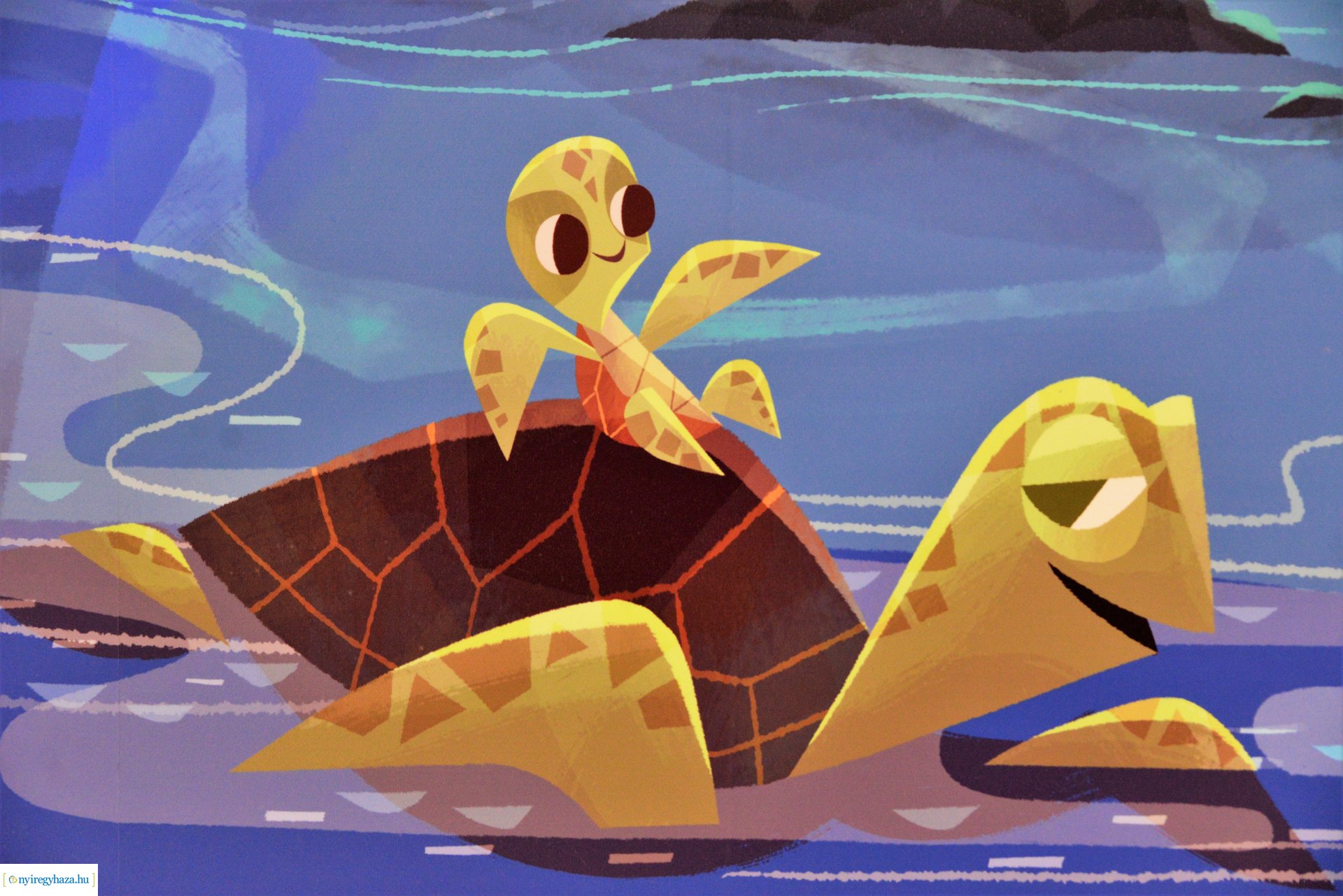 Disney figurák a Gyermekosztály falán