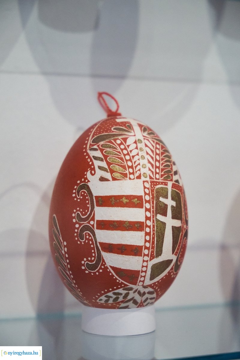 Díszes tojások a múzeumban