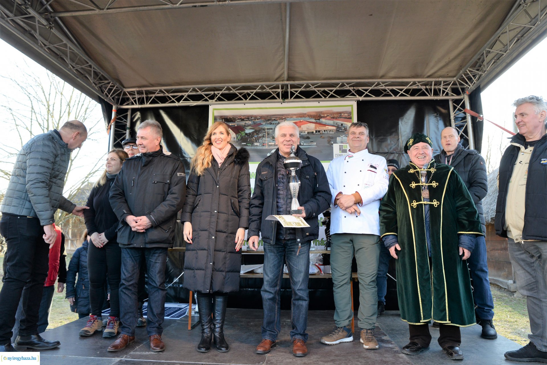 Disznótoros fesztivál eredményhirdetés