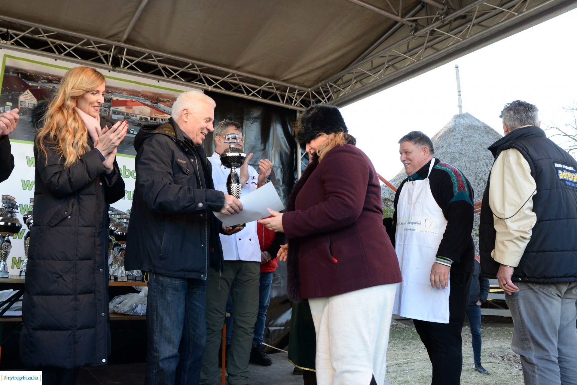 Disznótoros fesztivál eredményhirdetés