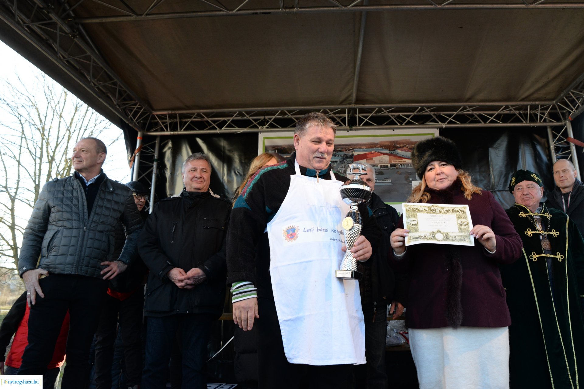 Disznótoros fesztivál eredményhirdetés