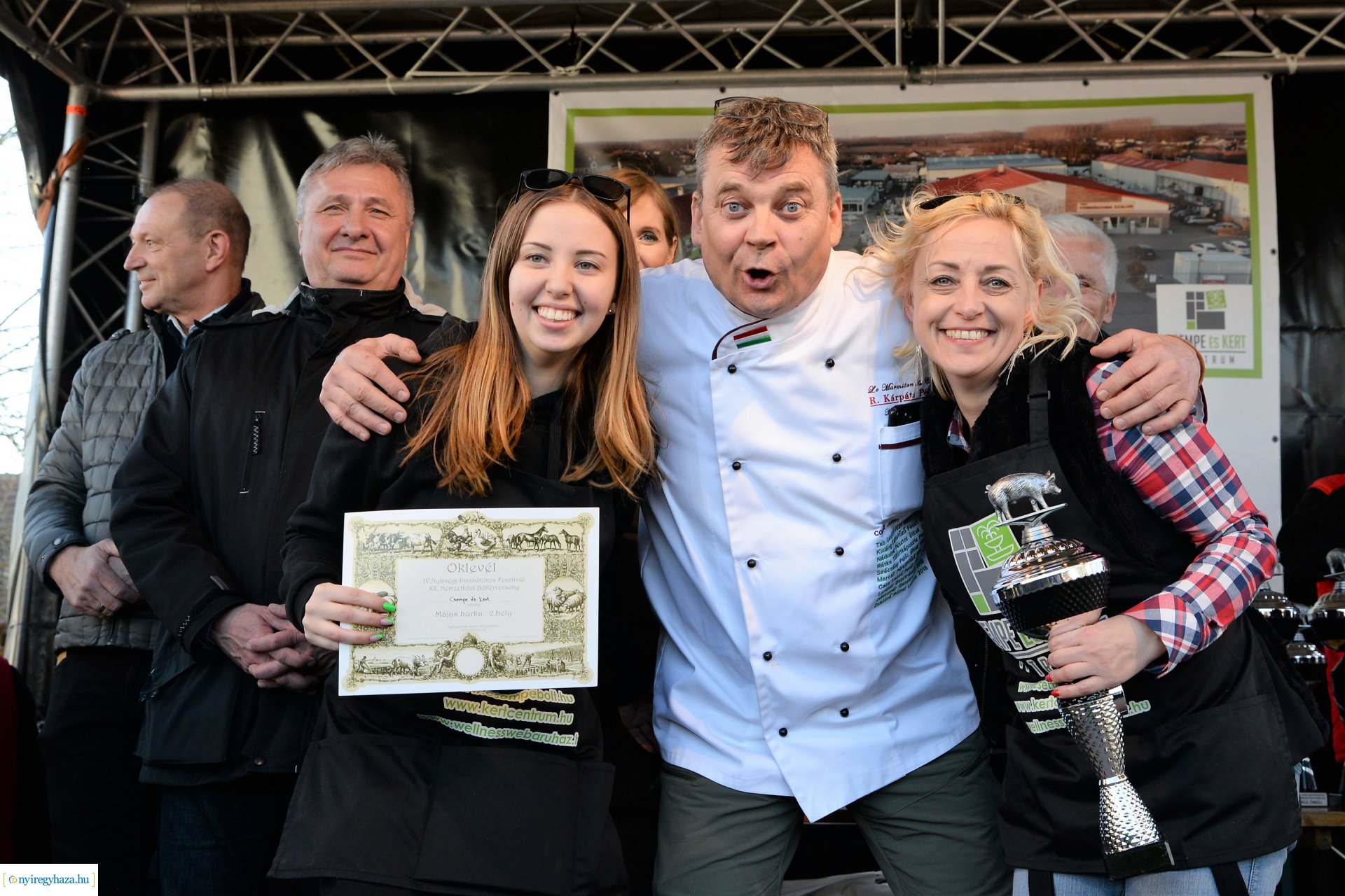 Disznótoros fesztivál eredményhirdetés