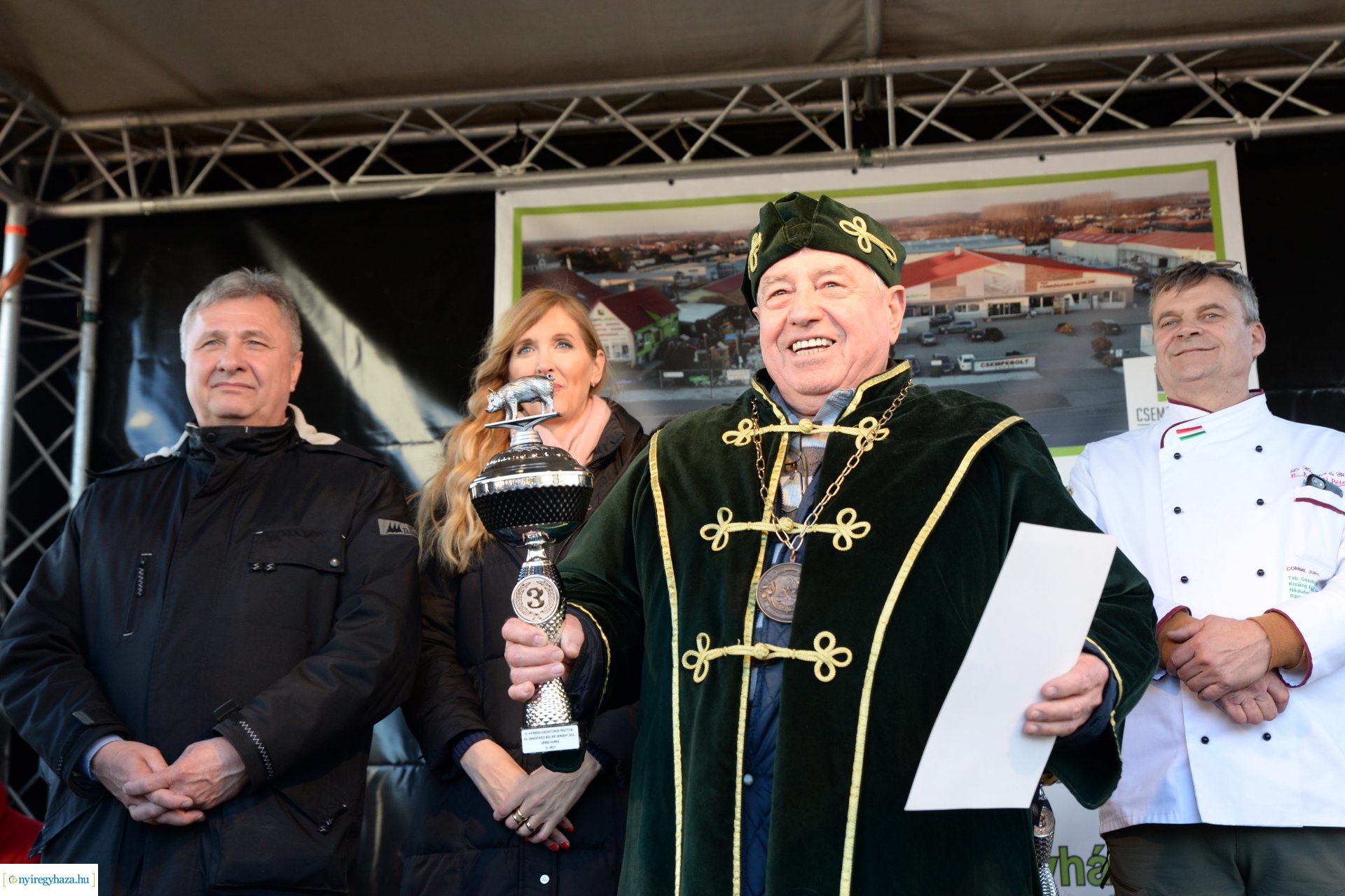 Disznótoros fesztivál eredményhirdetés