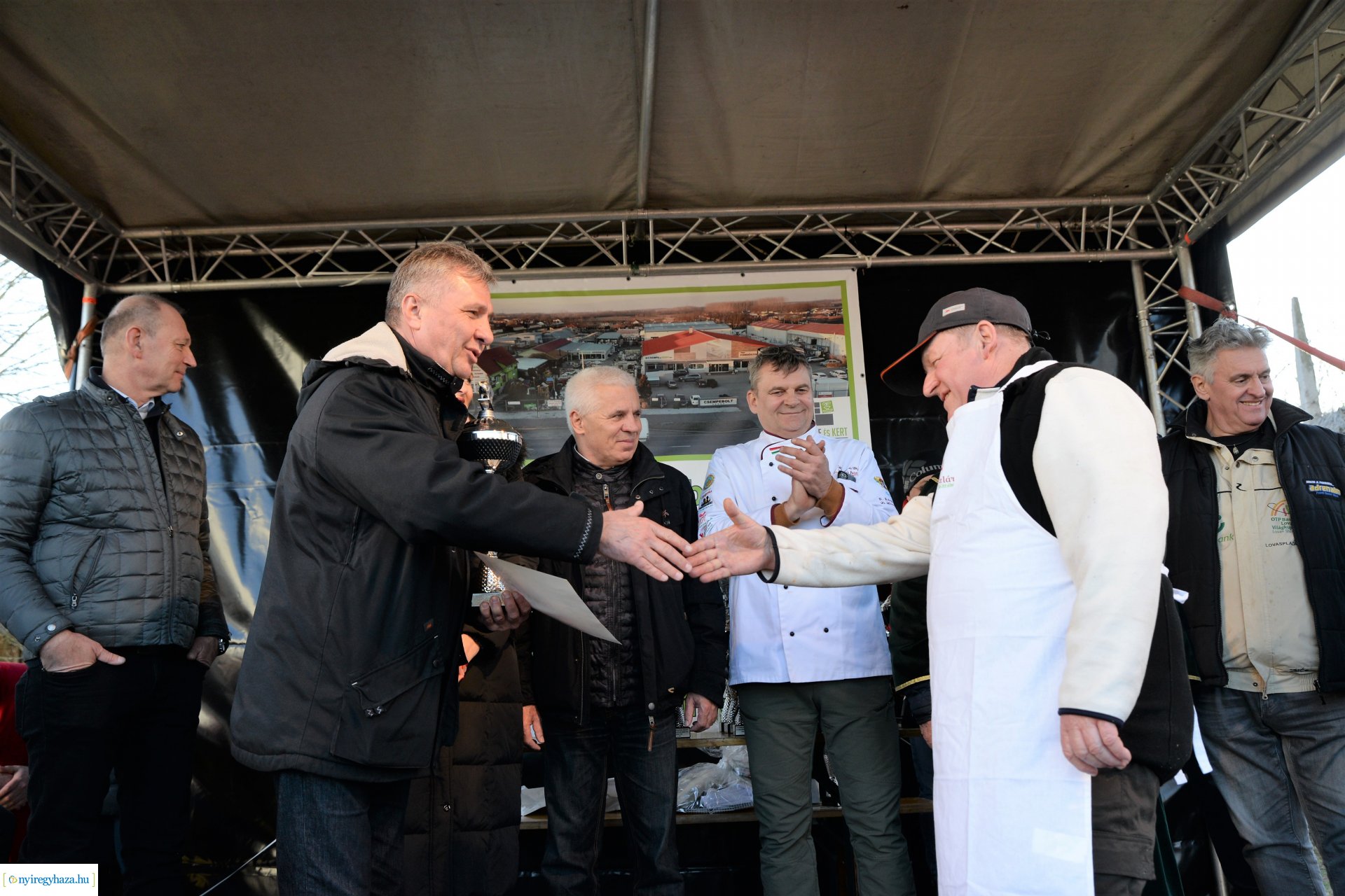 Disznótoros fesztivál eredményhirdetés