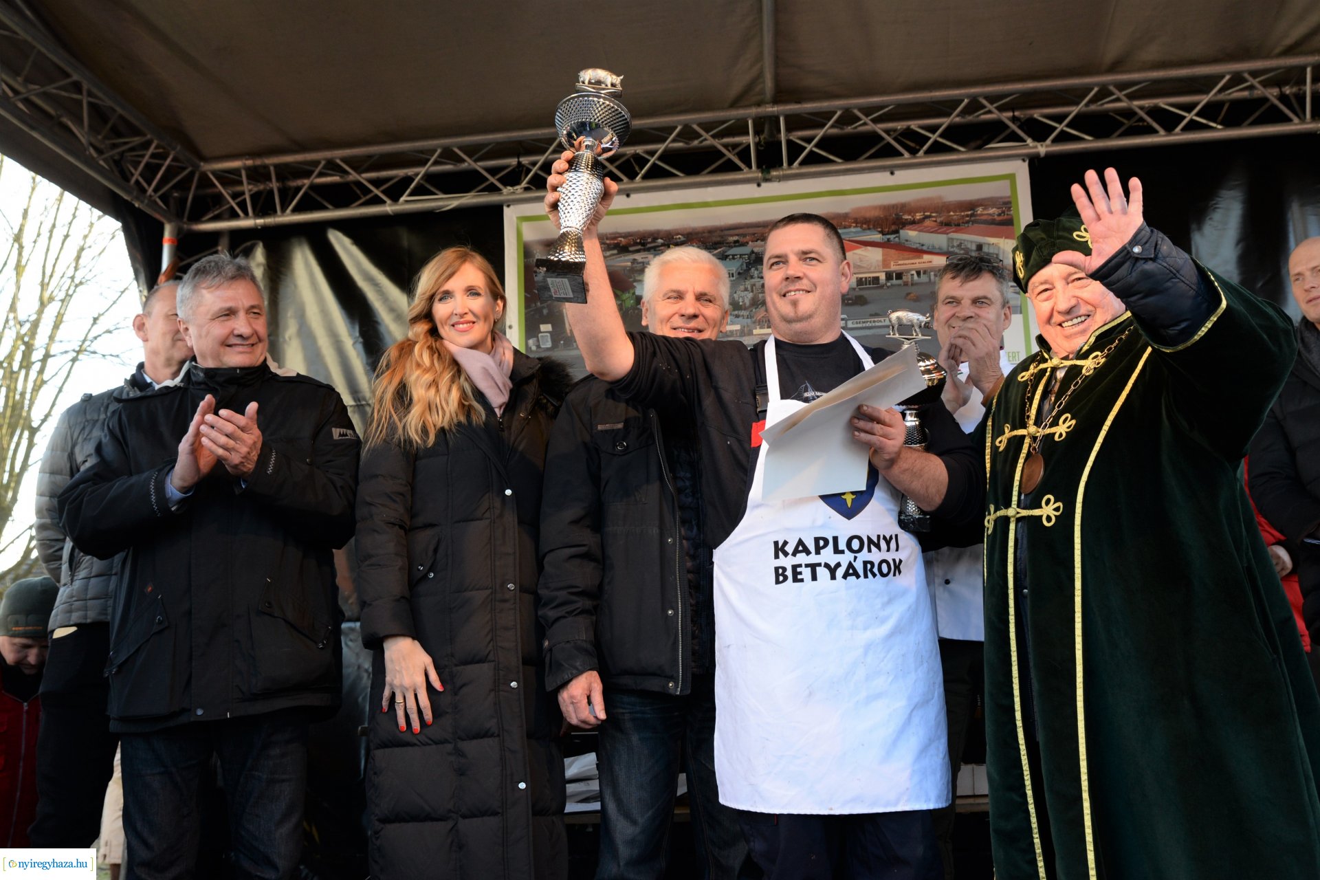 Disznótoros fesztivál eredményhirdetés