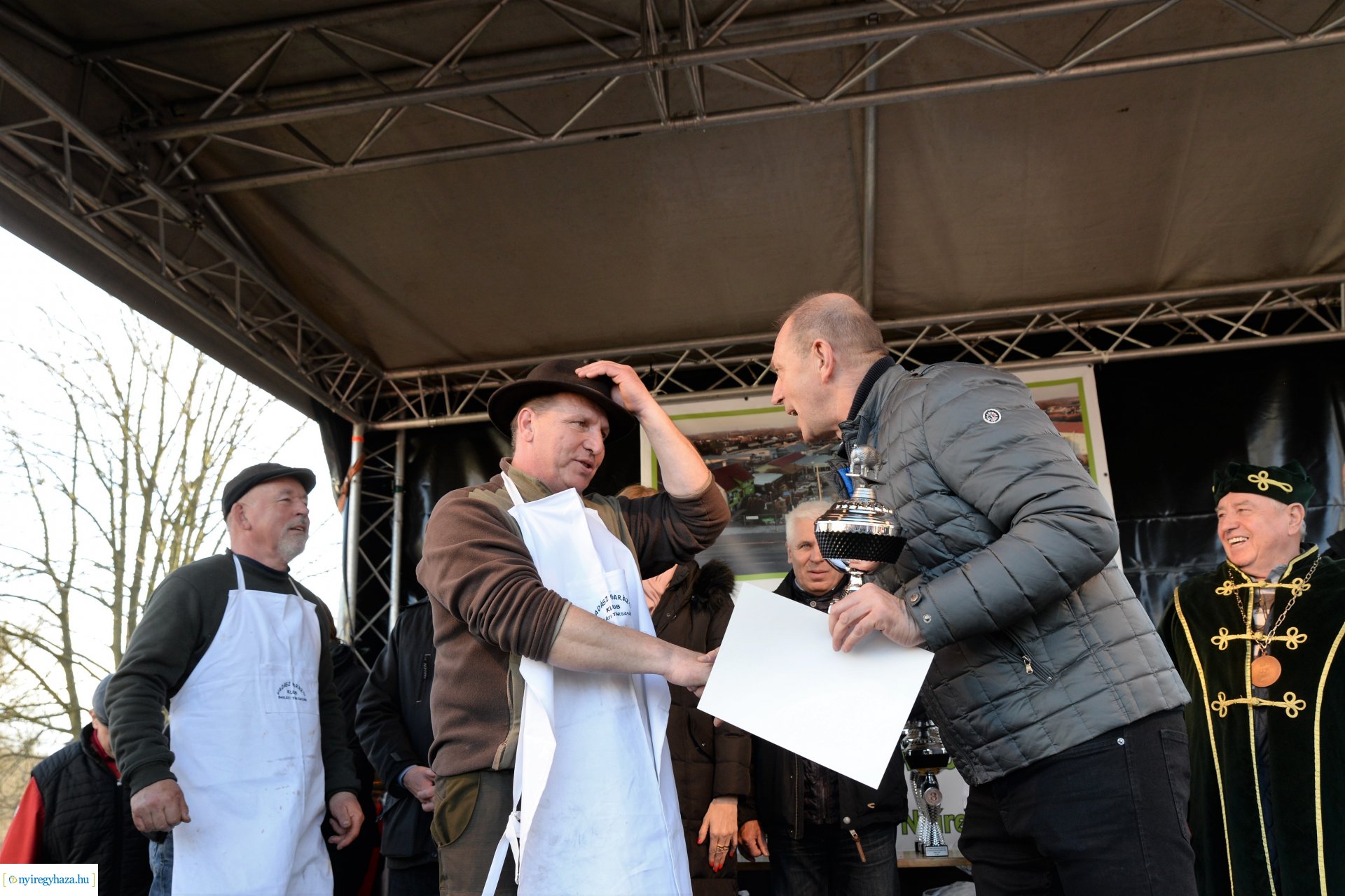 Disznótoros fesztivál eredményhirdetés