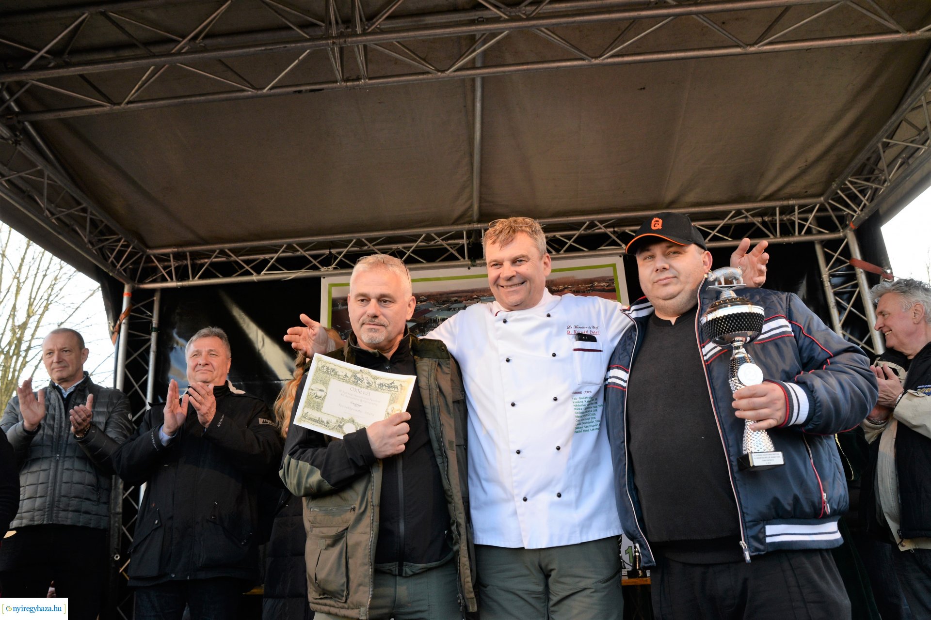 Disznótoros fesztivál eredményhirdetés