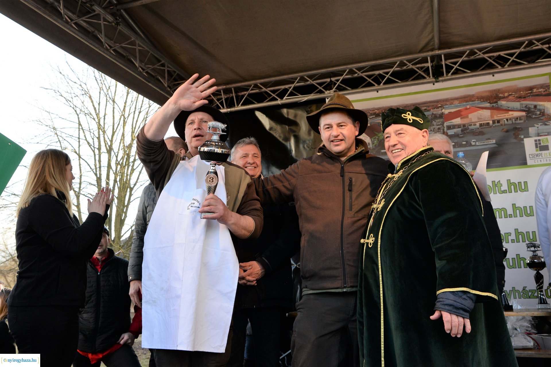 Disznótoros fesztivál eredményhirdetés