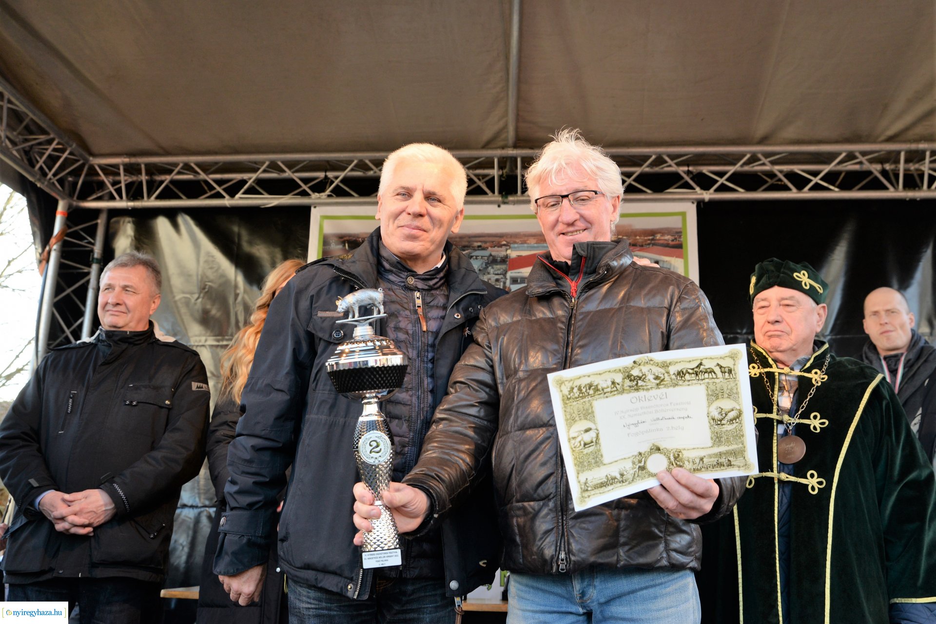 Disznótoros fesztivál eredményhirdetés