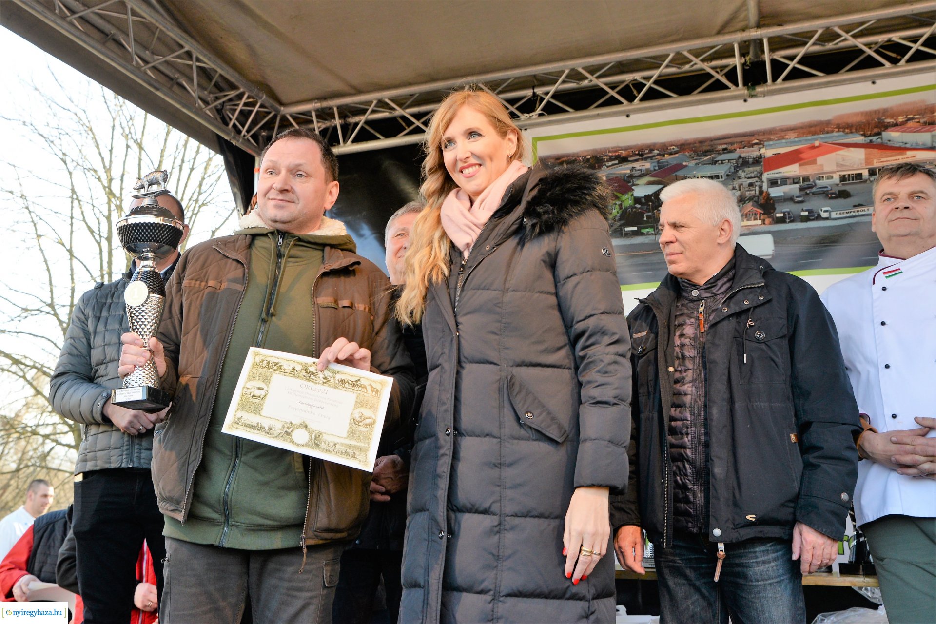 Disznótoros fesztivál eredményhirdetés