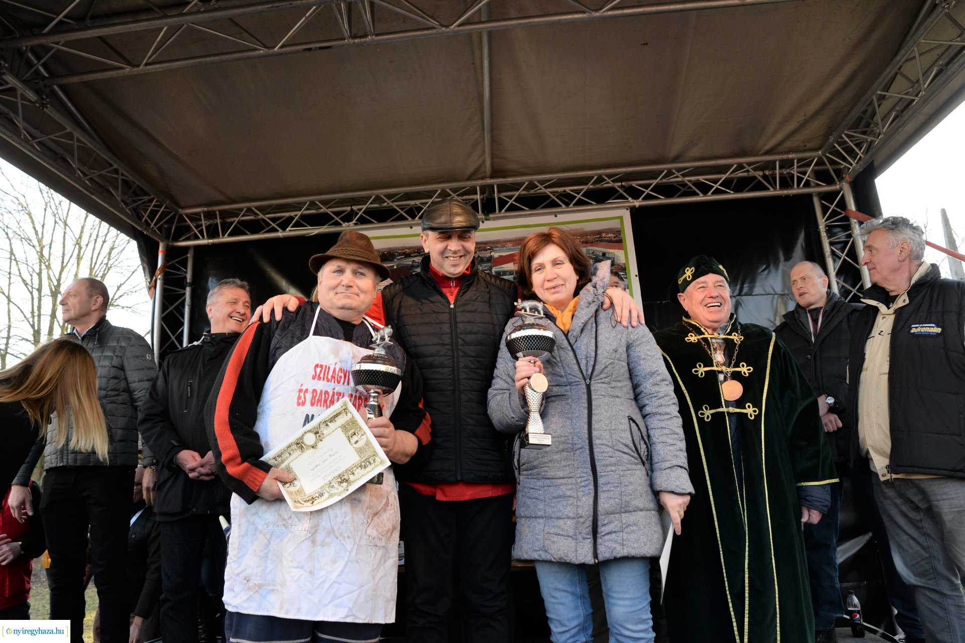 Disznótoros fesztivál eredményhirdetés