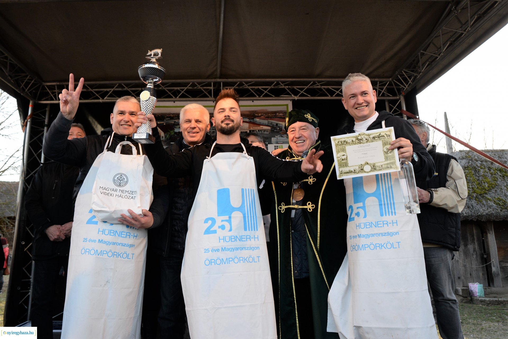 Disznótoros fesztivál eredményhirdetés