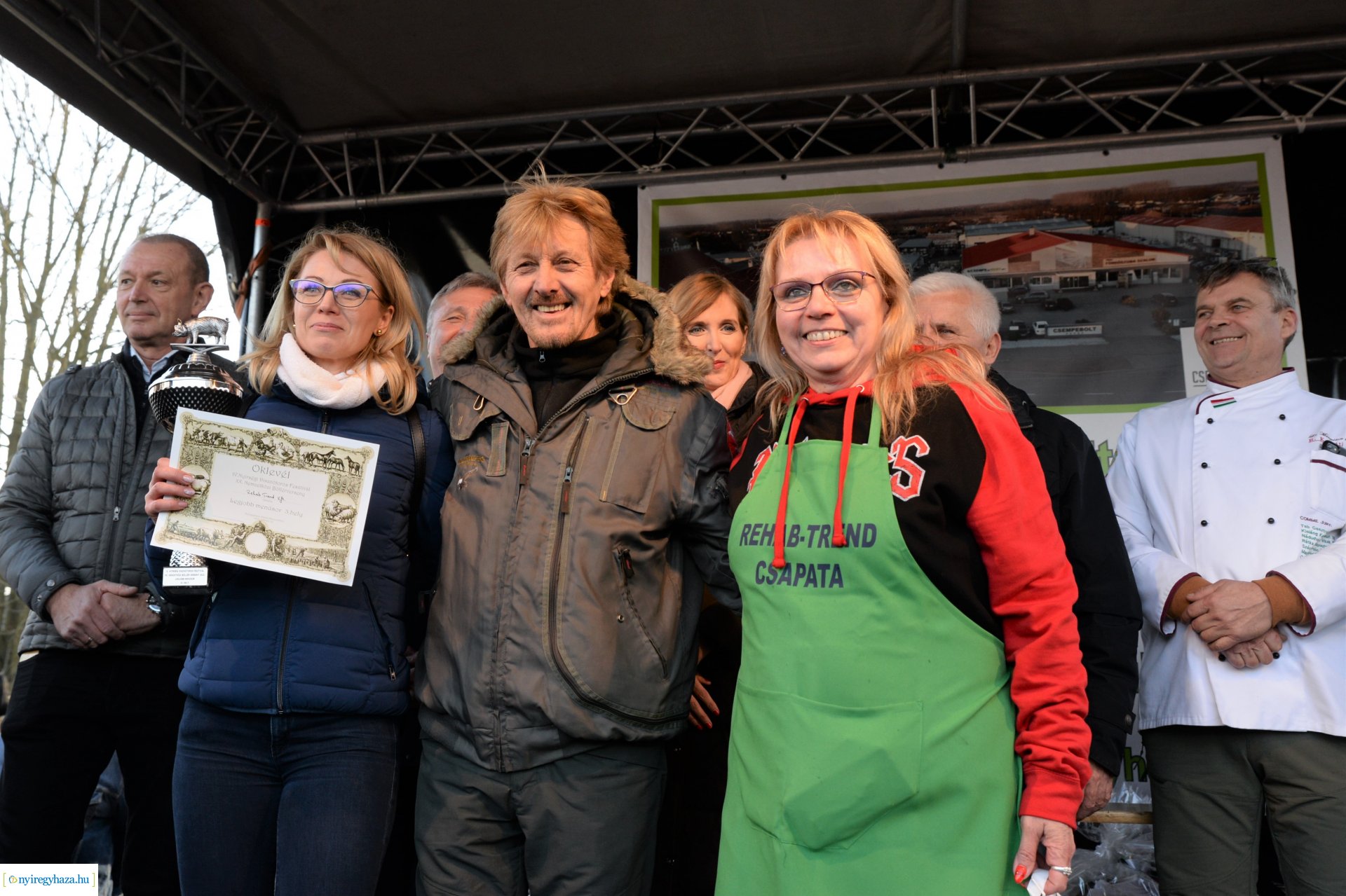 Disznótoros fesztivál eredményhirdetés