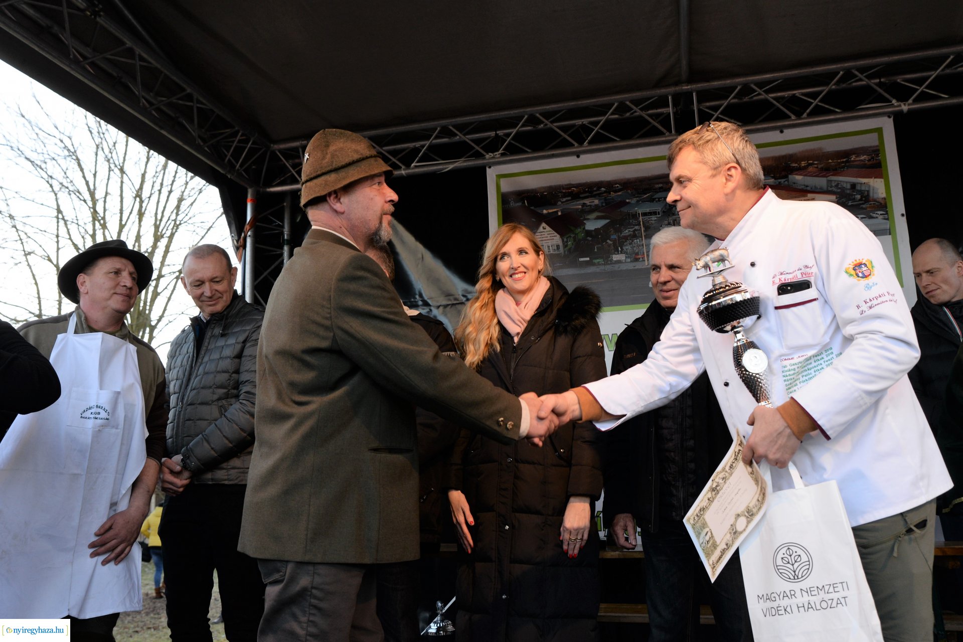 Disznótoros fesztivál eredményhirdetés