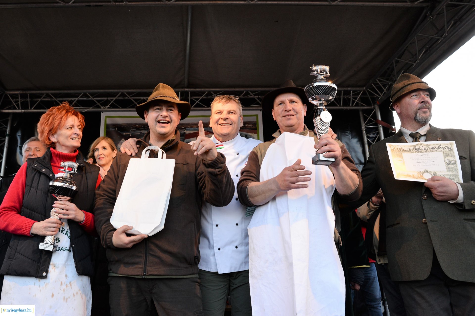 Disznótoros fesztivál eredményhirdetés