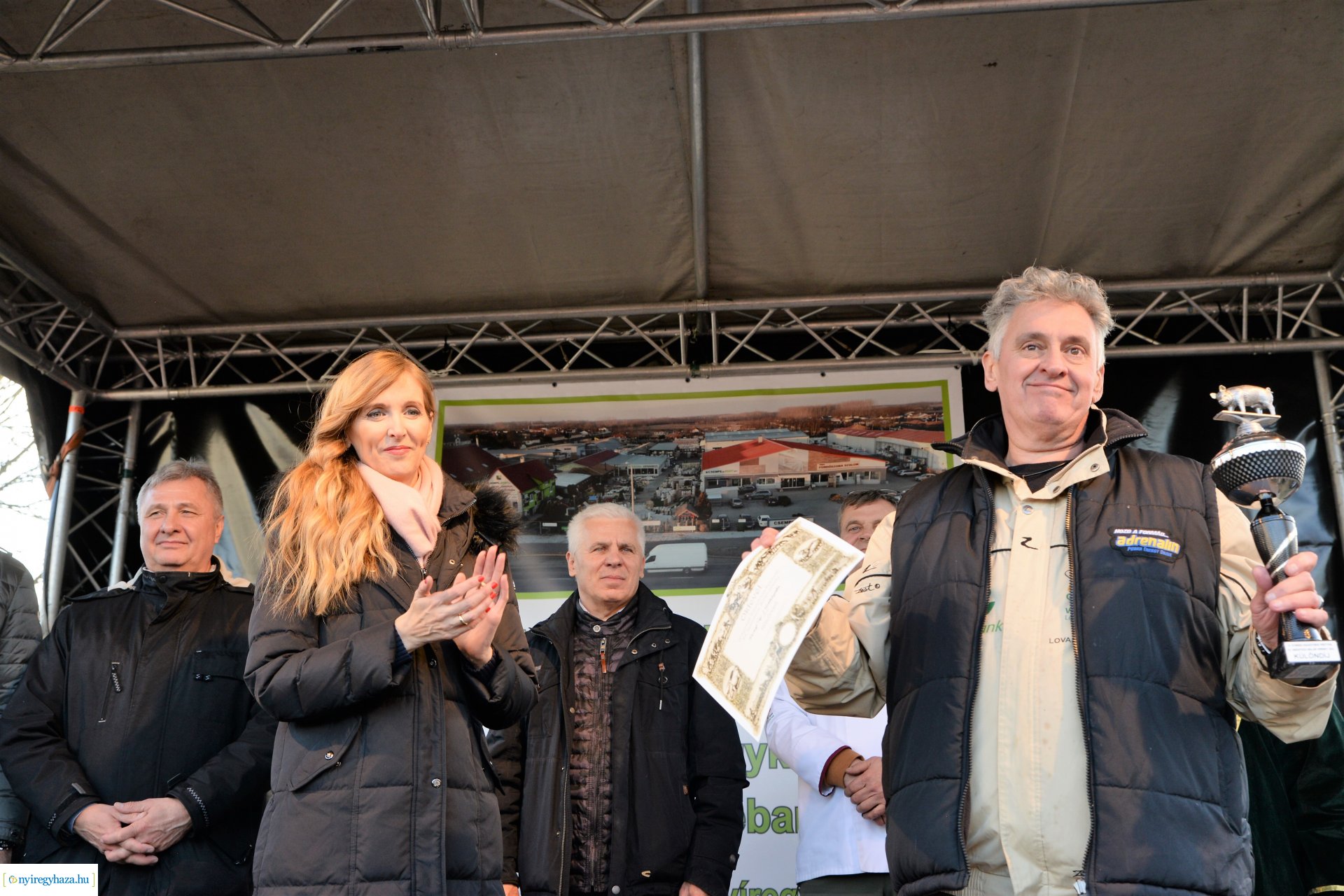 Disznótoros fesztivál eredményhirdetés