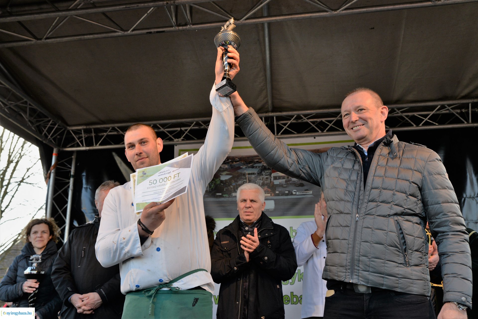 Disznótoros fesztivál eredményhirdetés