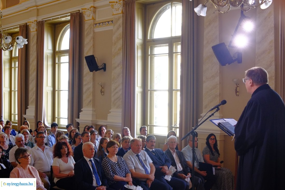 Díszterem átadó az evangélikus iskolában