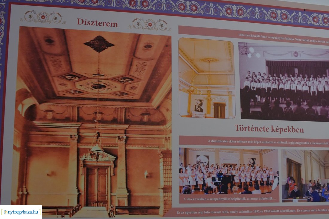 Díszterem átadó az evangélikus iskolában