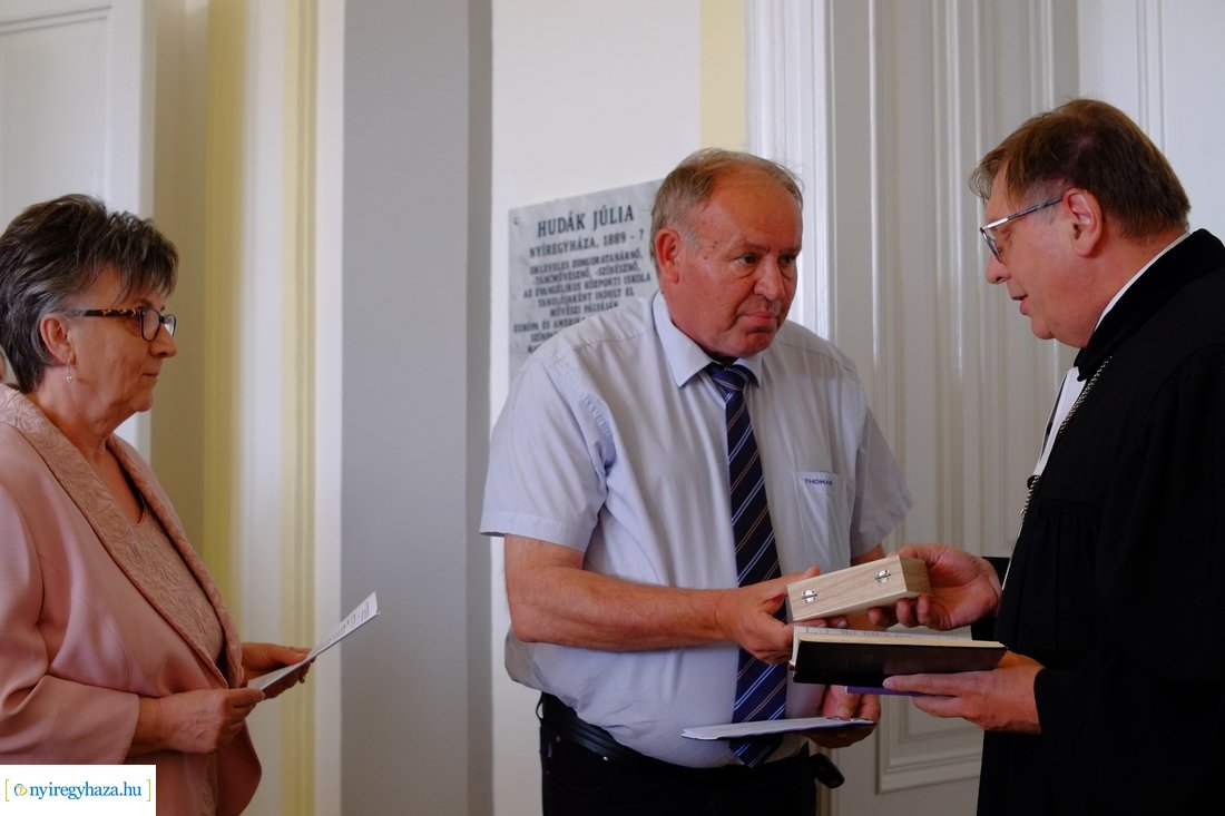 Díszterem átadó az evangélikus iskolában