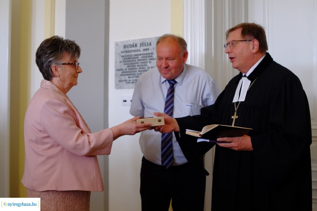 Díszterem átadó az evangélikus iskolában