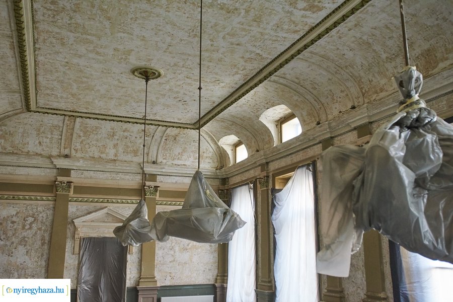 Díszterem felújítás az evangélikus iskolában